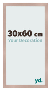 Fotokader 30x60 cm Oudroze MDF Bologna Voorzijde Maat | Yourdecoration.be