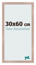 Fotokader 30x60 cm Oudroze MDF Bologna Voorzijde Maat | Yourdecoration.be