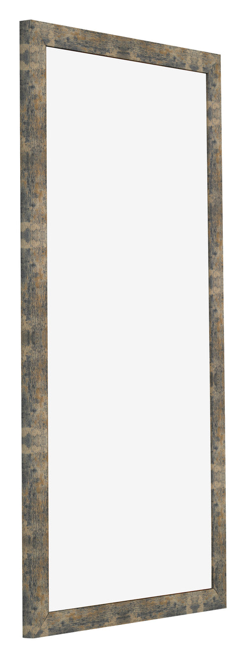 Fotokader 30x60cm Blauw Goud Gemeleerd MDF Bologna Voorzijde Schuin | Yourdecoration.be