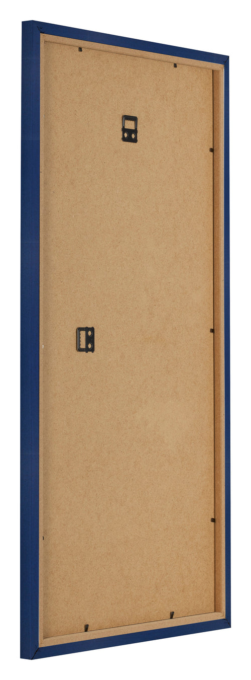 Fotokader 30x60cm Donkerblauw Geveegd MDF Bologna Achterzijde Schuin | Yourdecoration.be