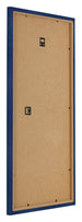 Fotokader 30x60cm Donkerblauw Geveegd MDF Bologna Achterzijde Schuin | Yourdecoration.be