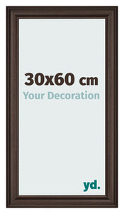 Fotokader 30x60cm Eiken Donker MDF Lazio Voorzijde Maat | Yourdecoration.be