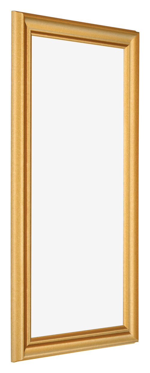 Fotokader 30x60cm Goud Mat MDF Lazio Voorzijde Schuin | Yourdecoration.be