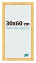 Fotokader 30x60cm Goud Mat MDF Pisa Voorzijde Maat | Yourdecoration.be