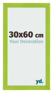 Fotokader 30x60cm Groen MDF Pisa Voorzijde Maat | Yourdecoration.be
