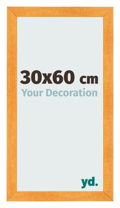 Fotokader 30x60cm Oranje MDF Pisa Voorzijde Maat | Yourdecoration.be