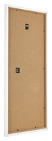 Fotokader 30x60cm Wit Hoogglans MDF Bologna Achterzijde Schuin | Yourdecoration.be