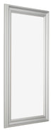 Fotokader 30x60cm Zilver Mat MDF Lazio Voorzijde Schuin | Yourdecoration.be