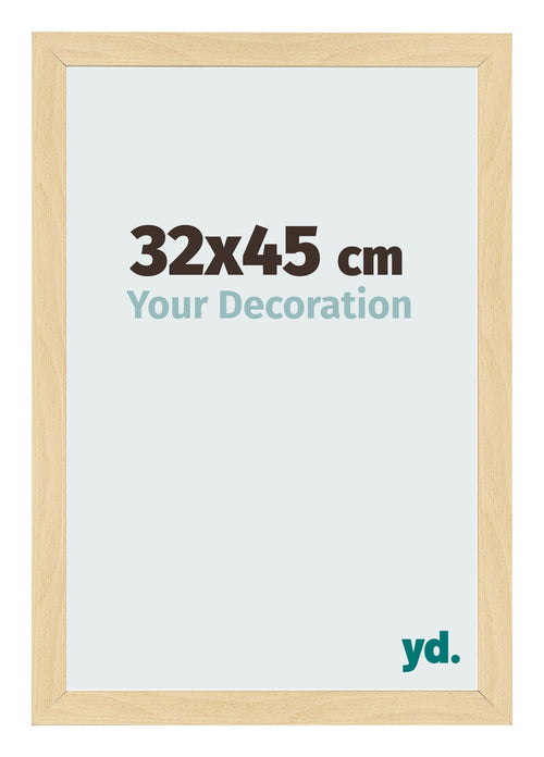 Fotokader 32x45cm Beuken Decor MDF Bologna Voorzijde Maat | Yourdecoration.be