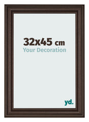 Fotokader 32x45cm Eiken Donker MDF Lazio Voorzijde Maat | Yourdecoration.be