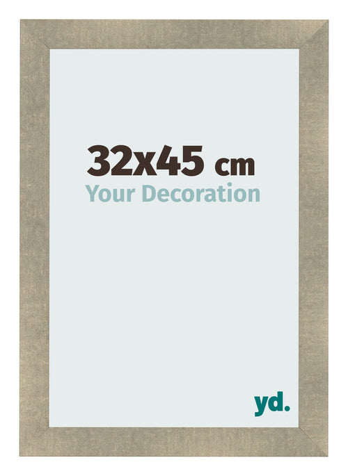 Fotokader 32x45cm Goud Antiek MDF Pisa Voorzijde Maat | Yourdecoration.be