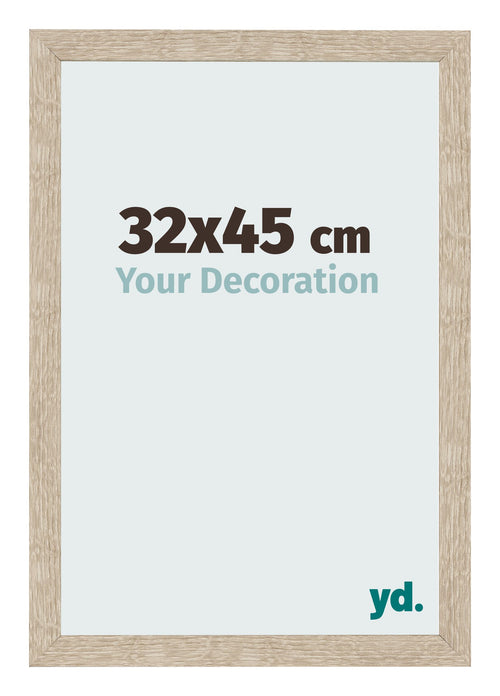 Fotokader 32x45cm Sonoma Eiken MDF Bologna Voorzijde Maat | Yourdecoration.be