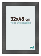 Fotokader 32x45cm Zwart Mat MDF Pisa Voorzijde Maat | Yourdecoration.be