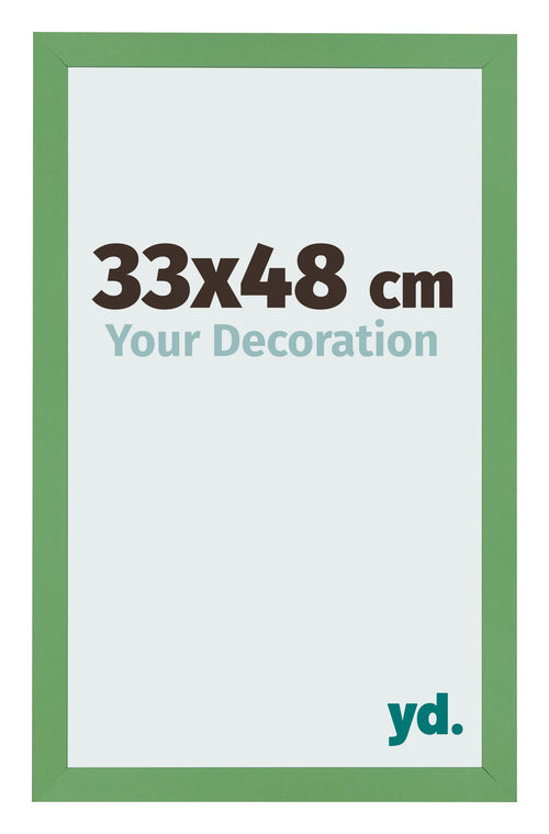 Fotokader 33x48 cm Groen MDF Bologna Voorzijde Maat | Yourdecoration.be