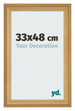 Fotokader 33x48cm Dennen Houtnerf MDF Lazio Voorzijde Maat | Yourdecoration.be