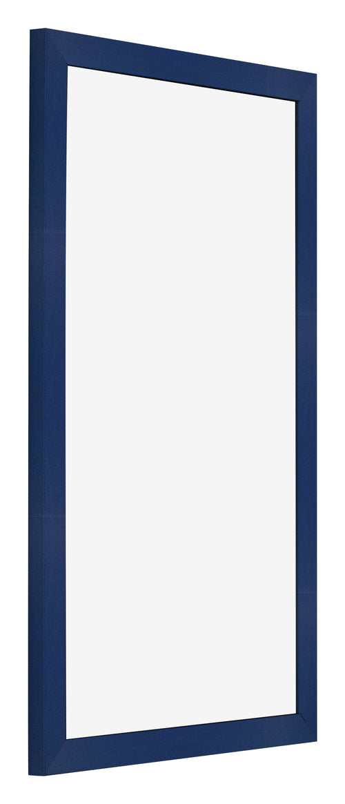 Fotokader 33x48cm Donkerblauw Geveegd MDF Bologna Voorzijde Schuin | Yourdecoration.be