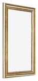 Fotokader 33x48cm Goud Antiek MDF Lazio Voorzijde Schuin | Yourdecoration.be