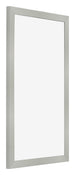 Fotokader 33x48cm Zilver Mat MDF Bologna Voorzijde Schuin | Yourdecoration.be