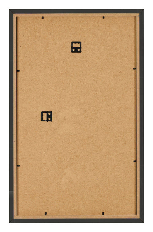 Fotokader 33x48cm Zwart Houtnerf MDF Bologna Achterzijde | Yourdecoration.be