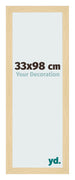 Fotokader 33x98cm Beuken Decor MDF Bologna Voorzijde Maat | Yourdecoration.be