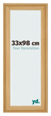 Fotokader 33x98cm Dennen Houtnerf MDF Lazio Voorzijde Maat | Yourdecoration.be