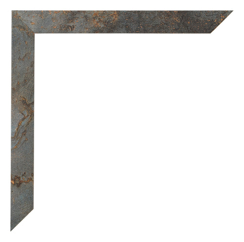 Fotokader 33x98cm Geoxideerd Metaal MDF Bologna Detail Hoek | Yourdecoration.be