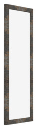 Fotokader 33x98cm Geoxideerd Metaal MDF Bologna Voorzijde Schuin | Yourdecoration.be