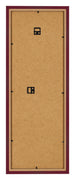 Fotokader 33x98cm Wijnrood Geveegd MDF Bologna Achterzijde | Yourdecoration.be