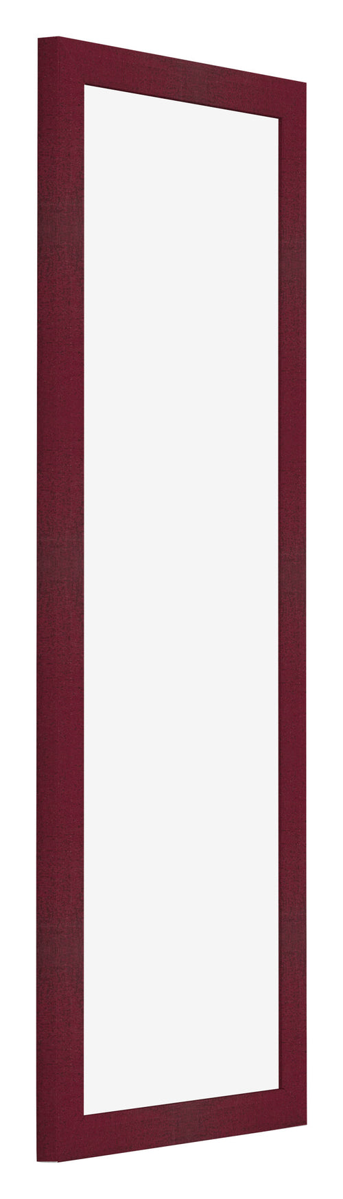 Fotokader 33x98cm Wijnrood Geveegd MDF Bologna Voorzijde Schuin | Yourdecoration.be