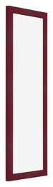 Fotokader 33x98cm Wijnrood Geveegd MDF Bologna Voorzijde Schuin | Yourdecoration.be