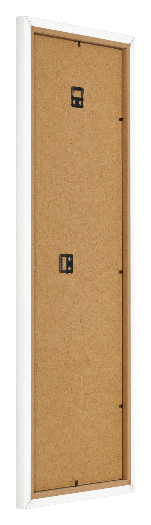 Fotokader 33x98cm Wit Hoogglans MDF Bologna Achterzijde Schuin | Yourdecoration.be