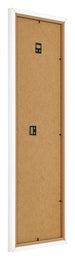 Fotokader 33x98cm Wit Hoogglans MDF Bologna Achterzijde Schuin | Yourdecoration.be