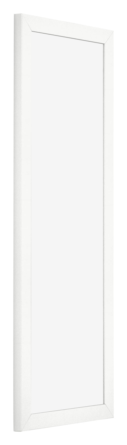 Fotokader 33x98cm Wit Hoogglans MDF Bologna Voorzijde Schuin | Yourdecoration.be