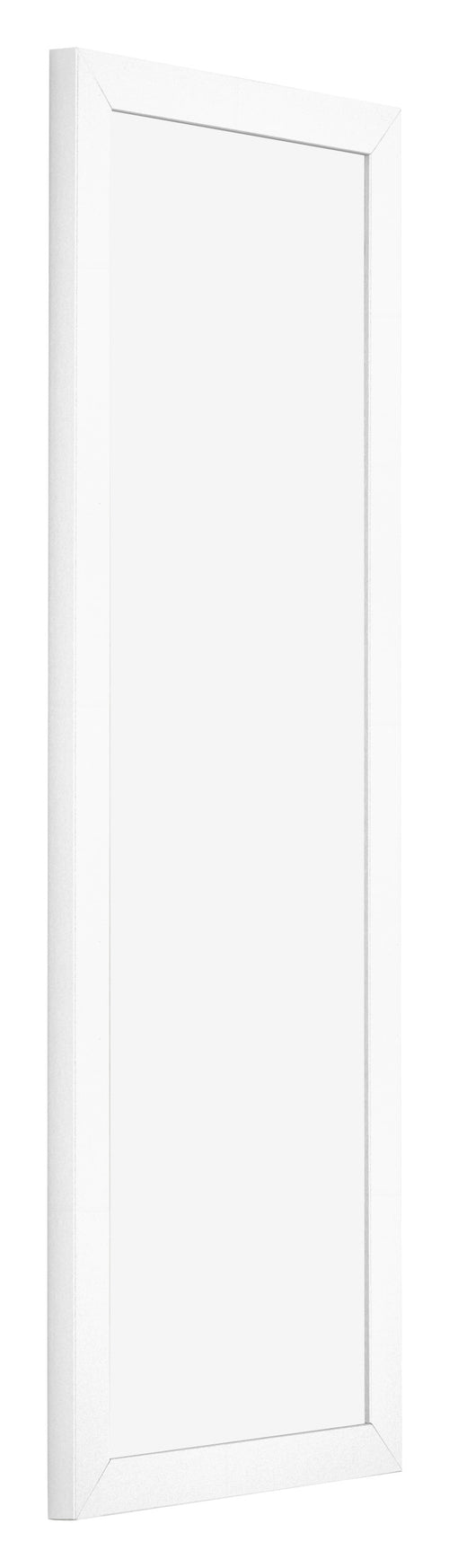 Fotokader 33x98cm Wit Mat MDF Bologna Voorzijde Schuin | Yourdecoration.be