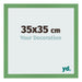 Fotokader 35x35 cm Groen MDF Bologna Voorzijde Maat | Yourdecoration.be