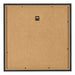 Fotokader 35x35cm Antraciet MDF Bologna Achterzijde | Yourdecoration.be