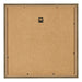 Fotokader 35x35cm Brons Decor MDF Bologna Achterzijde | Yourdecoration.be