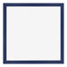 Fotokader 35x35cm Donkerblauw Geveegd MDF Bologna Voorzijde | Yourdecoration.be