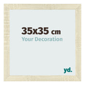 Fotokader 35x35cm Sonoma Eiken MDF Pisa Voorzijde Maat | Yourdecoration.be