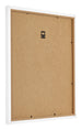 Fotokader 35x35cm Wit Mat MDF Bologna Achterzijde Schuin | Yourdecoration.be