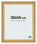 Fotokader 35x45cm Dennen Houtnerf MDF Lazio Voorzijde Maat | Yourdecoration.be