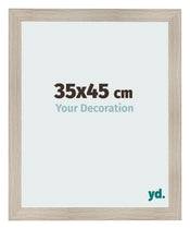 Fotokader 35x45cm Eiken Licht MDF Pisa Voorzijde Maat | Yourdecoration.be