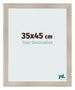 Fotokader 35x45cm Eiken Licht MDF Pisa Voorzijde Maat | Yourdecoration.be