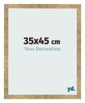 Fotokader 35x45cm Goud Antiek MDF Bologna Voorzijde Maat | Yourdecoration.be