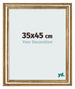 Fotokader 35x45cm Goud Antiek MDF Lazio Voorzijde Maat | Yourdecoration.be
