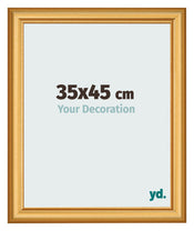 Fotokader 35x45cm Goud Mat MDF Lazio Voorzijde Maat | Yourdecoration.be