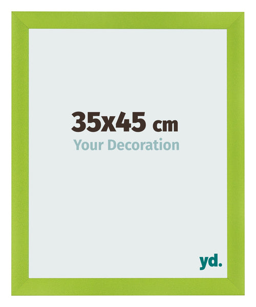 Fotokader 35x45cm Groen MDF Pisa Voorzijde Maat | Yourdecoration.be