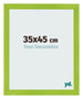 Fotokader 35x45cm Groen MDF Pisa Voorzijde Maat | Yourdecoration.be