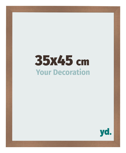 Fotokader 35x45cm Koper Decor MDF Bologna Voorzijde Maat | Yourdecoration.be