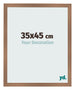 Fotokader 35x45cm Koper Decor MDF Bologna Voorzijde Maat | Yourdecoration.be